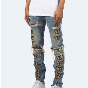 [NEW][UNWORN] MNML M188 Butterfly Denim Blue 36